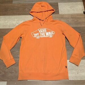 Vans Off The Wall Orange Hoodie